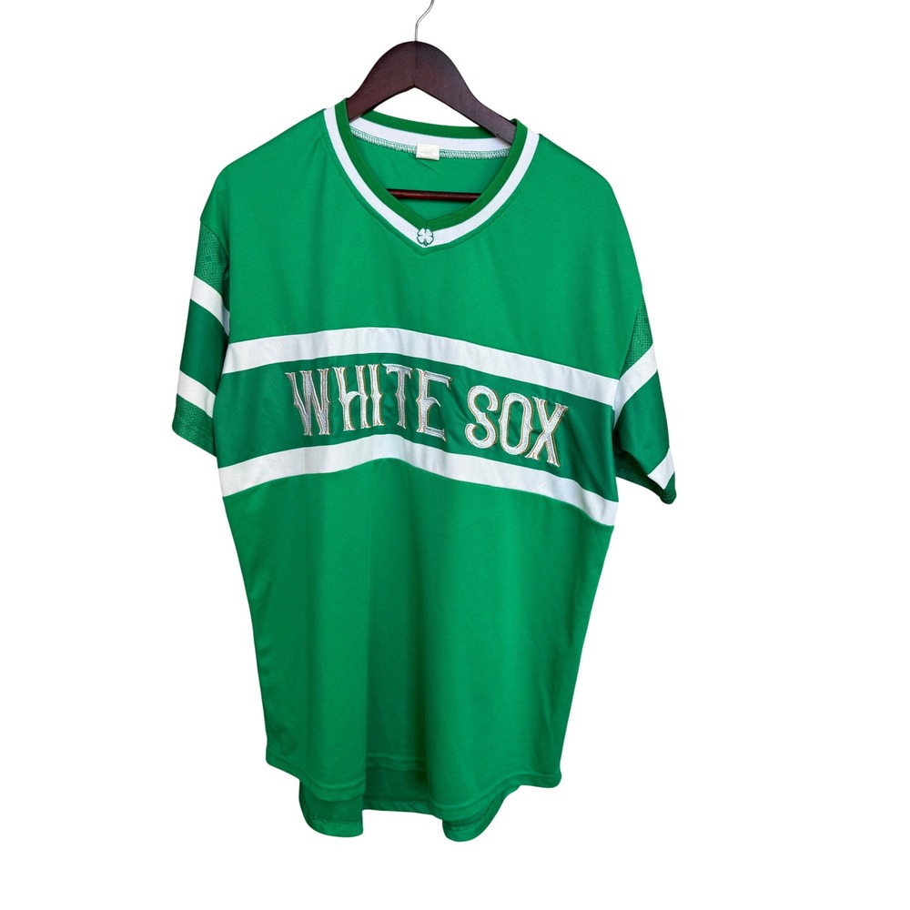 Chicago White Sox Jersey XL Green St Patricks Day Miller Lite MLB